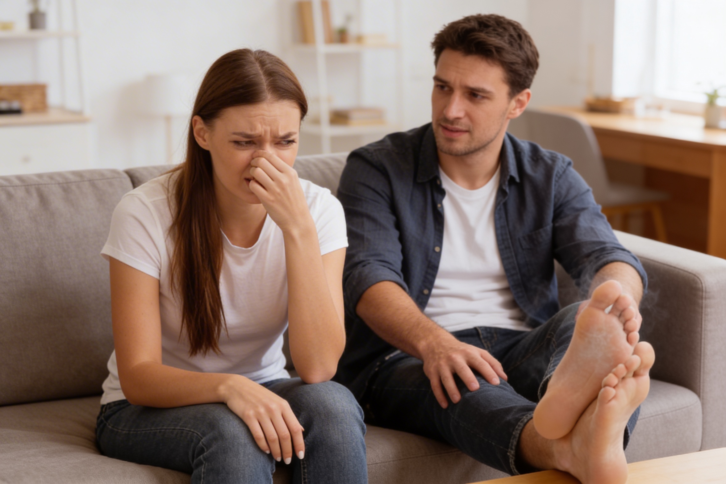 Rimedio per piedi sudati e scarpe maleodoranti